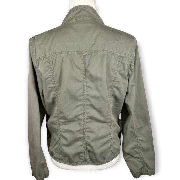 BIRCH HILL ARMY GREEN UTILITY JACKET SZ.M EUC - Picture 3 of 6
